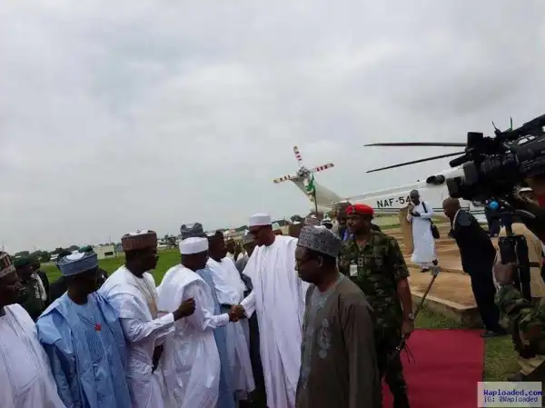 Buhari arrives Zamfara to launch new military unit